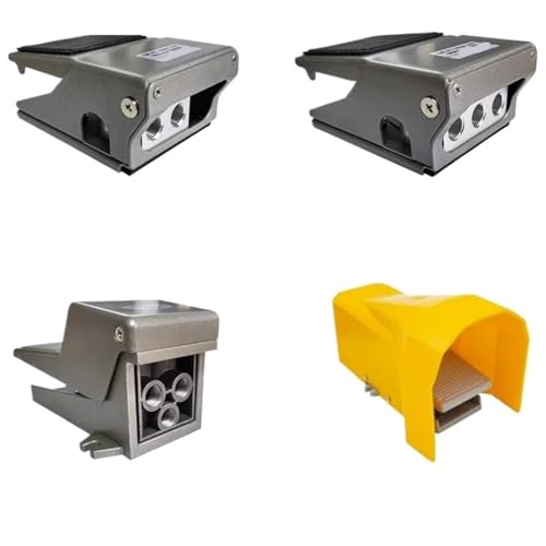 FV320 FV420 4F210-08GL Mit Schließzylinder Steuerschalter 2 Position 5 Way Air Pneumatisches Fußpedal-Umschaltventil(FV320,With 8mm fitting) von UWEQOICZ