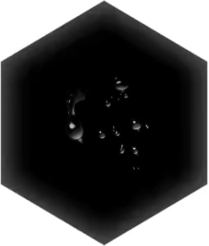 3D Wandpaneele Gepolstert Wasserdicht, Packung Mit 1/2/3/4/6/5 Hexagon Kollisionsschutz Kopfteil Wandkissen Weiche Wanddekoration Selbstklebend Für Wohnzimmer，Schlafzimmer(Color11,25x28x3cm(1pc)) von UWOBTN
