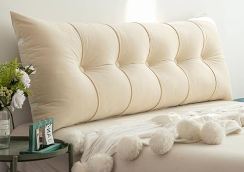 Bett Kopfteil Kissen Entfernbar Weiches Komfortables Rückenkissen Bett 60/80/140/150/120/180/200cm Lesen Kissen Kopfteil Gepolstert Bett Rückenlehne Waschbar Betten Sofa Rückenpolster ( Color : #3 , S Bett Kopfteil Kissen Entfernbar Weiches Komfortables Rückenkissen Bett 60/80/140/150/120/180/200cm Lesen Kissen Kopfteil Gepolstert Bett Rückenlehne Waschbar Betten Sofa Rückenpolster ( Color : #3 , S von UWOBTN
