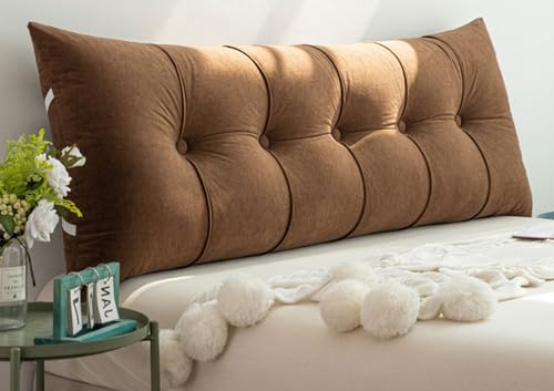 Bett Kopfteil Kissen Entfernbar Weiches Komfortables Rückenkissen Bett 60/80/140/150/120/180/200cm Lesen Kissen Kopfteil Gepolstert Bett Rückenlehne Waschbar Betten Sofa Rückenpolster ( Color : #6 , S Bett Kopfteil Kissen Entfernbar Weiches Komfortables Rückenkissen Bett 60/80/140/150/120/180/200cm Lesen Kissen Kopfteil Gepolstert Bett Rückenlehne Waschbar Betten Sofa Rückenpolster ( Color : #6 , S von UWOBTN