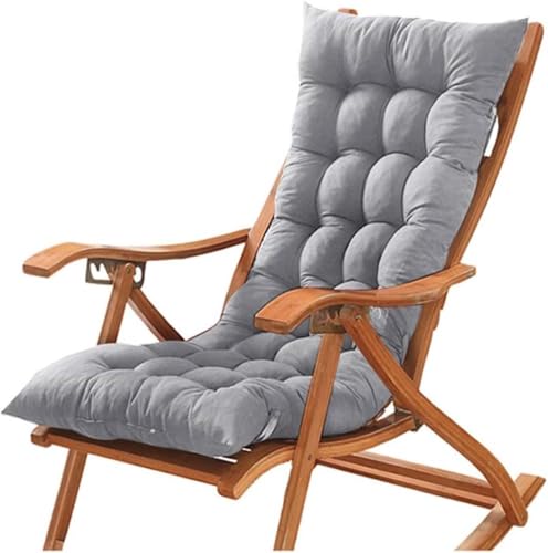 UWOBTN Liegestuhl Auflagen für Gartenliegen, Anti-Rutsch Kissen Liegenauflage, 8 Dick Liege Stuhl Polster, Relaxliegenauflage Schwungliege,für Terrasse, Sonnenliege, Schaukstuhl, Bank(B,160x55x8cm) von UWOBTN