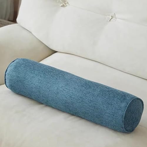 UWOBTN Nackenkissen Multifunktional Wurfkissen Abnehmbar Zylindrisches Nackenrolle Weichem Bequemes Rollenkissen Kissenrolle für Kopf, Nacken, Rückenstütze Reisekissen(Color 3,10x60cm/4x23in) von UWOBTN