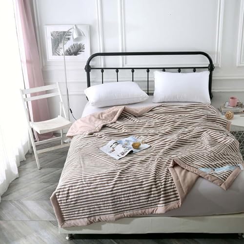 UWOBTN Sommer Sommerdecke, Sommer Kühler Steppdecke Dünne Bettdecke, 150x200/180x200/200x230cm Weich Baumwolle Steppdecke, Waschbar Weiche Steppdecke Für Den Sommer, Sommerdecke(Z,200x230cm/78x90in) von UWOBTN