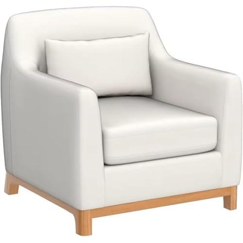UWSKLAOJDF Extra tiefer Akzentstuhl, Stoff, gepolstert, bequem, Lesesessel für Wohnzimmer, Schlafzimmer, Einzelsitz, Sofa, Stuhl von UWSKLAOJDF