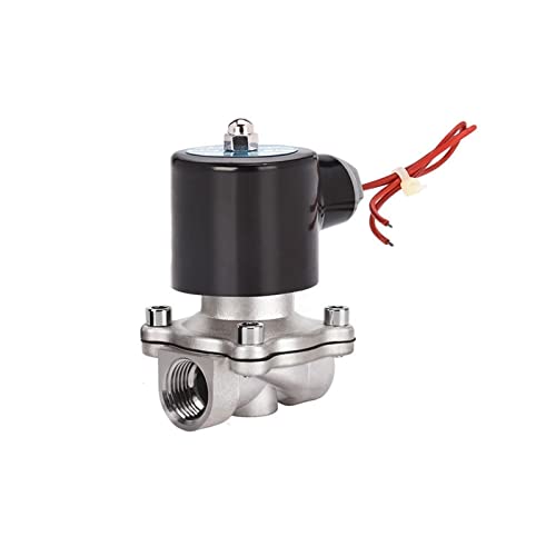 1/2'' normalerweise geschlossenes DN15-Edelstahl-Magnetventil 24V 12V 220V 110V(G-110vac-nbr-seal) von UWUKCJOKQ
