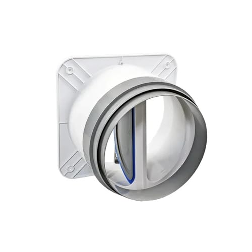 ABS-Rückschlagventil for Dunstabzugshauben, rundes Rohr, Rückschlagklappe for 150/160/180 mm Luftkanäle, Lüftung, Grill, Küchenzubehör(ABS-Double) von UWUKCJOKQ