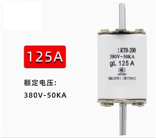 Low voltage fuse RTO-200 Fuse Core RT0-200A Ceramic Square Tube Fuse GL120A 125A 150A 160A 200A(RT0-125A) von UWUKCJOKQ