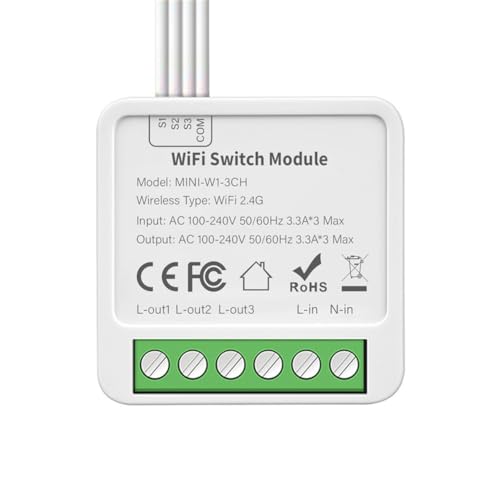 UWYRKSW 3-Wege-Ein-/Ausschalter Graffiti Smart WiFi Smart 3-Wege-Ein-/Ausschalter Mini-Unterputz-Boxschalter UWYRKSW 3-Wege-Ein-/Ausschalter Graffiti Smart WiFi Smart 3-Wege-Ein-/Ausschalter Mini-Unterputz-Boxschalter von UWYRKSW