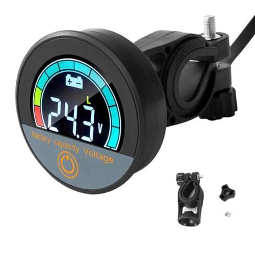 UWYRKSW 5918 DC8-100V Digitales Rundvoltmeter Wasserdichter Batteriekapazitätsmonitor Autospannungsmesser-Tester Langlebig Einfach zu Bedienen B von UWYRKSW