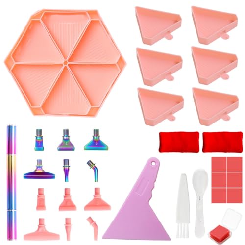 UWYRKSW 6-Gitter-Palette, Diamant-Malerei-Tablett-Kits, Sechseck-Bohrplatte mit Großer Kapazität, Diamant-Malstift, Kunst, Kreuzstich, E UWYRKSW 6-Gitter-Palette, Diamant-Malerei-Tablett-Kits, Sechseck-Bohrplatte mit Großer Kapazität, Diamant-Malstift, Kunst, Kreuzstich, E von UWYRKSW