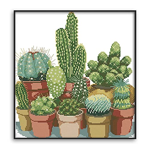 UWYRKSW Cactuses Patterns Counted 11CT Gedruckte Kreuzstichsets Stickerei Handarbeiten UWYRKSW Cactuses Patterns Counted 11CT Gedruckte Kreuzstichsets Stickerei Handarbeiten von UWYRKSW