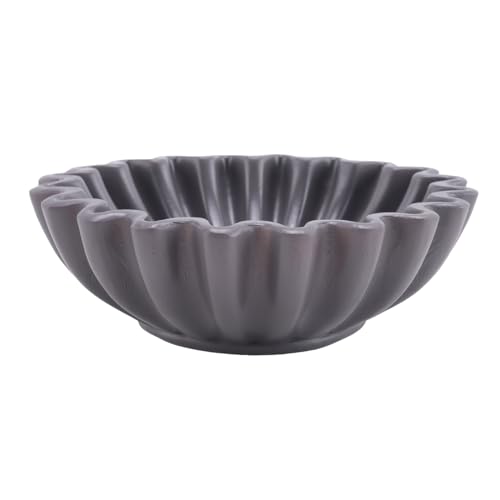 UWYRKSW Dekorative Schale mit Geriffelten Rüschen – - für Wohnzimmer-Styling, Couchtisch, Bücherregal und Konsole, Klein, Einfache Installation, Einfach zu Bedienen UWYRKSW Dekorative Schale mit Geriffelten Rüschen – - für Wohnzimmer-Styling, Couchtisch, Bücherregal und Konsole, Klein, Einfache Installation, Einfach zu Bedienen von UWYRKSW
