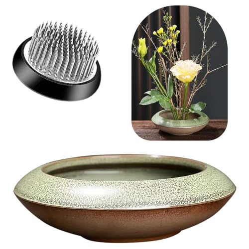 UWYRKSW Ikebana-Set Vase Flower Frog Vase für Displays Moos & Hydroponikpflanzen Geschenk B von UWYRKSW