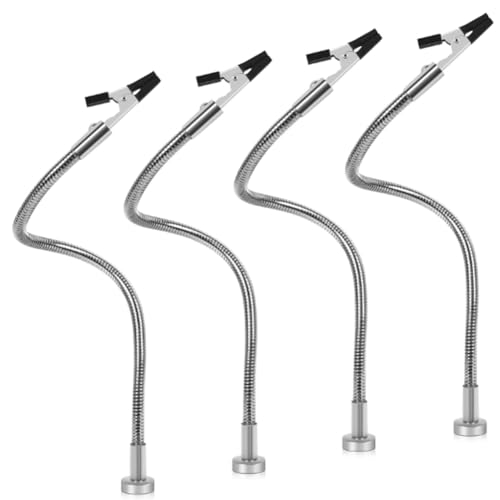 UWYRKSW Metall Flexible Gooseneck Clip 4 Stück Löten Dritte Hand Werkzeuge Schweißwerkzeug von UWYRKSW