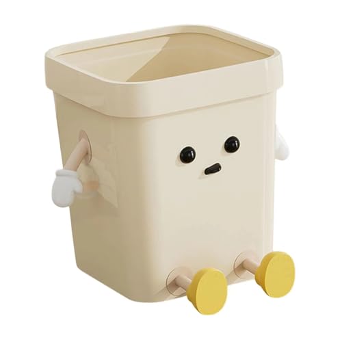 UWYRKSW Mülleimer, Interessanter, Süßer Mülleimer, Müllcontainer für Zuhause, Badezimmer, Unter Dem Schreibtisch, Wohnzimmer, Arbeitszimmer L UWYRKSW Mülleimer, Interessanter, Süßer Mülleimer, Müllcontainer für Zuhause, Badezimmer, Unter Dem Schreibtisch, Wohnzimmer, Arbeitszimmer L von UWYRKSW
