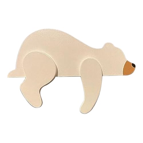 UWYRKSW PVC-Bärenornament, PVC-Bärenornamente, Holzbär-Tischornament für Bücherregal und Kamin, Langlebig, Einfach zu Verwenden, B UWYRKSW PVC-Bärenornament, PVC-Bärenornamente, Holzbär-Tischornament für Bücherregal und Kamin, Langlebig, Einfach zu Verwenden, B von UWYRKSW