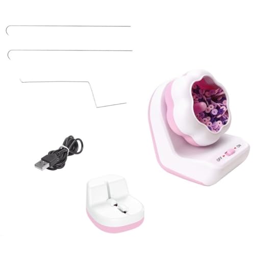 UWYRKSW Tonperlen-Spinner, USB, Elektrischer Perlenspinner, Perlenwerkzeug Zur Schmuckherstellung, Perlenschale für Armbänder, Halsketten, Taillenperlen UWYRKSW Tonperlen-Spinner, USB, Elektrischer Perlenspinner, Perlenwerkzeug Zur Schmuckherstellung, Perlenschale für Armbänder, Halsketten, Taillenperlen von UWYRKSW