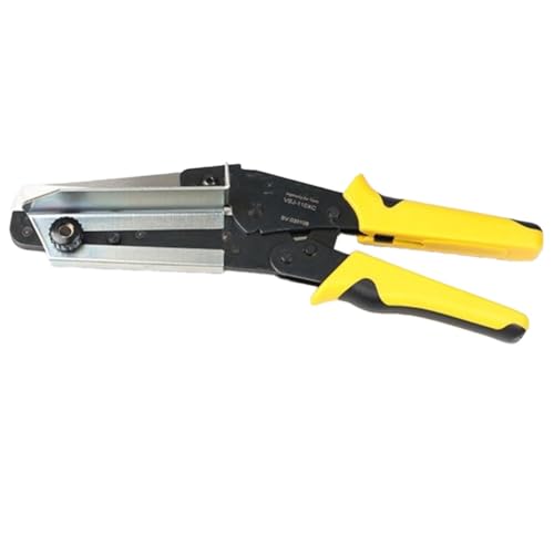 UWYRKSW VSJ-110XC PVC-Kabelkanalschere mit Professionellem Schnittwinkel Von 45-90 Grad, Robustes PVC-Schneidwerkzeug von UWYRKSW