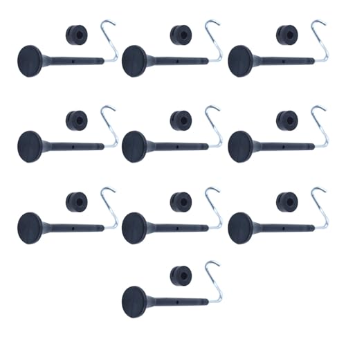 10pccs Choke Stange Hebel Fit for 4500 5200 5800 5900 45cc 69cc Vergaser Gashebel Kettensäge Teil von UXHRBW