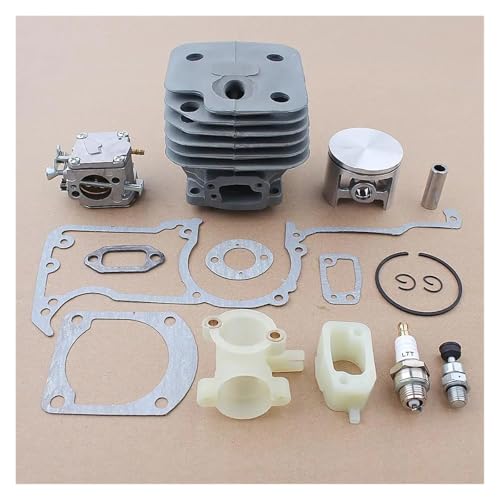 52mm Zylinder Kolben Vergaser Kit Fit for 268 272 272K 272XP 61 Kettensäge 574331601 503758172 Ansaugkrümmer von UXHRBW