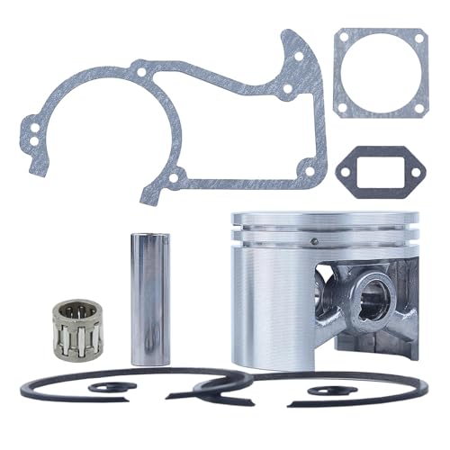 Kolben 48mm Kit Fit for MS360 MS340 036 034 for Kettensäge 1125 030 2001 Benzin Kettensäge von UXHRBW