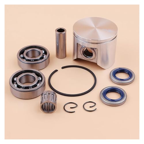 UXHRBW Kolbenringlager-Öldichtungen, 47 mm, passend für 359 357 357XP 2159 CS2156 CS2159 Kettensäge, 12 mm Pin 537 15 73 02 von UXHRBW