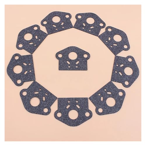 UXHRBW Vergaserdichtung, passend für 138 186 T242X T242 LE242 260 261 Gebläsemotoren, 10 Stück von UXHRBW