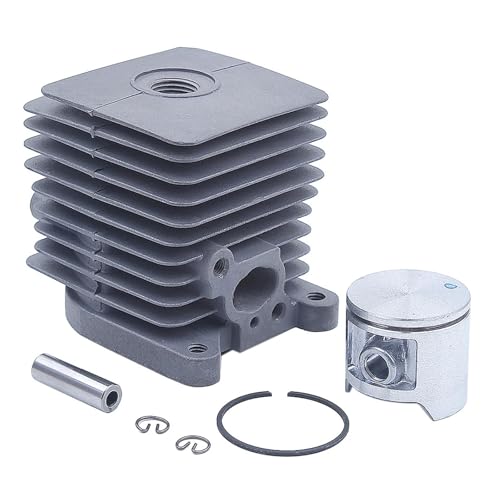Zylinderbaugruppe 33,5 MM Passend for S25 ST155 ST175 ST185 ST285 ST385 ST485 2T 25CC Zylinderkit mit Kolbenringstiftclips-Montage Zylinderbaugruppe 33,5 MM Passend for S25 ST155 ST175 ST185 ST285 ST385 ST485 2T 25CC Zylinderkit mit Kolbenringstiftclips-Montage von UXHRBW