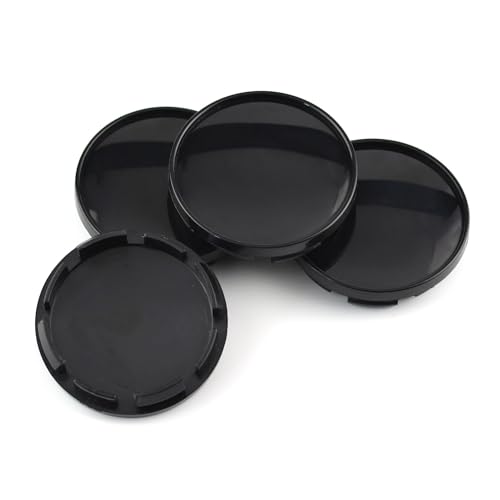 UYCHYTQR Tankdeckel Für A3 A4 A5 A6 A8 S4 S5 TT RS6 Auto Radnabendeckel(Schwarz) von UYCHYTQR