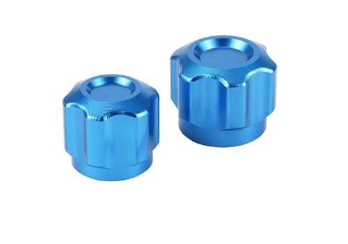 UYCHYTQR Tankdeckel Klimaanlage Ventildeckel Für B&MW E90 E91 E92 E93 E81 E87 E82 E60 E61 E46 E36 X5 E70 X3 E83 LCI(BLAU) von UYCHYTQR