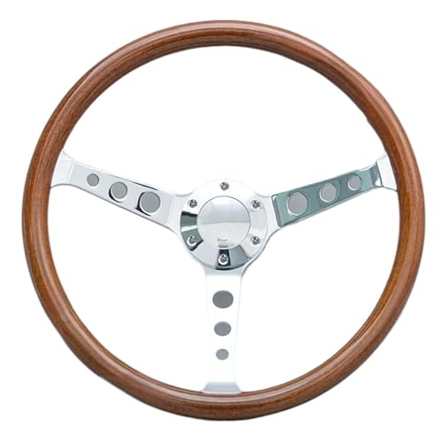 UYCHYTQR Universal-Sportlenkrad Im Holz-Stil 15 Zoll(A) von UYCHYTQR