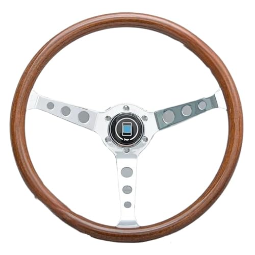 UYCHYTQR Universal-Sportlenkrad Im Holz-Stil 15 Zoll(B) von UYCHYTQR