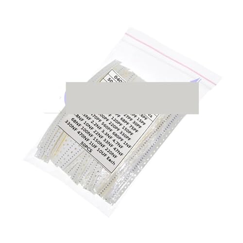 UYCUODLUY 0402 SMD Ceramic Capacitor Assorted Kit 1pF~10uF 50values*50PCS=2500PCS Chip Ceramic Capacitor UYCUODLUY 0402 SMD Ceramic Capacitor Assorted Kit 1pF~10uF 50values*50PCS=2500PCS Chip Ceramic Capacitor von UYCUODLUY