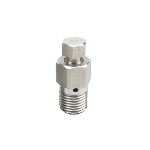 UYCUODLUY 1/4" BSPT Male Thread 304 Stainless Steel Manual Valve Pressure Valve UYCUODLUY 1/4" BSPT Male Thread 304 Stainless Steel Manual Valve Pressure Valve von UYCUODLUY