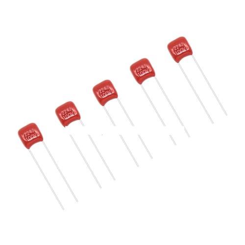 UYCUODLUY 100PCS/BOX 100V 10nF-470nF Metallized Polyester Film Capacitor Assortment Kit High Precision and Stability CBB capacitance Set UYCUODLUY 100PCS/BOX 100V 10nF-470nF Metallized Polyester Film Capacitor Assortment Kit High Precision and Stability CBB capacitance Set von UYCUODLUY