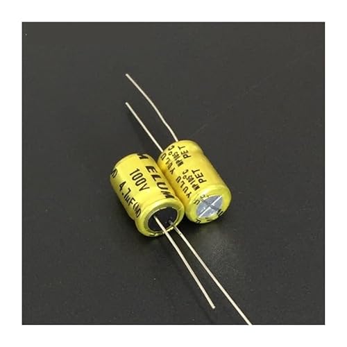 UYCUODLUY 10pcs 4.7uF 100V4.7UF 8x11.5mm 100V4.7uF Bipolar Aluminum Electrolytic Capacitor UYCUODLUY 10pcs 4.7uF 100V4.7UF 8x11.5mm 100V4.7uF Bipolar Aluminum Electrolytic Capacitor von UYCUODLUY
