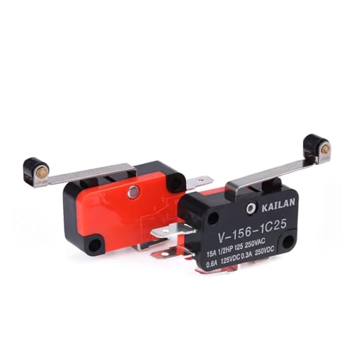 UYCUODLUY 1PCS V-156-1C25 15A The Switch, Push Button SPDT Momentary Snap Action Limit Switch, travel Switch UYCUODLUY 1PCS V-156-1C25 15A The Switch, Push Button SPDT Momentary Snap Action Limit Switch, travel Switch von UYCUODLUY