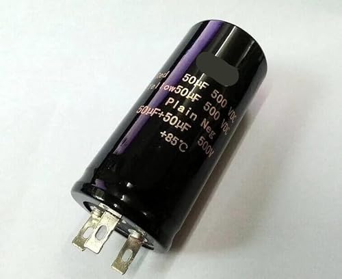 UYCUODLUY 1pc 500V high Voltage Electrolyte Aluminum Capacitor 50UF +50UF 75 * 34mm UYCUODLUY 1pc 500V high Voltage Electrolyte Aluminum Capacitor 50UF +50UF 75 * 34mm von UYCUODLUY