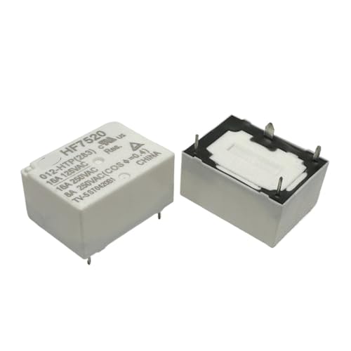 UYCUODLUY 1pc HF7520 012-HTP(283) (7520A-12V/24V-16A) Relay 4pins von UYCUODLUY