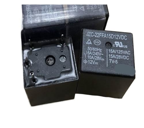 UYCUODLUY 1pc JZC-22FFA15D12VDC (22F-1A-12V/48V) Relay 4pins von UYCUODLUY