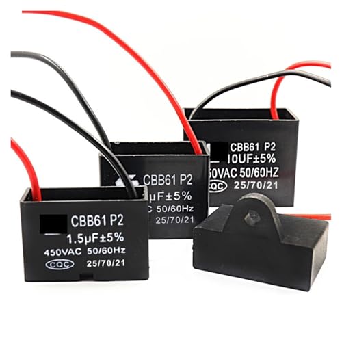 UYCUODLUY 1pcs 450V 1uF 1mF CBB61 Electronic Starter Start Run Fan Capacitor UYCUODLUY 1pcs 450V 1uF 1mF CBB61 Electronic Starter Start Run Fan Capacitor von UYCUODLUY