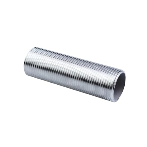 UYCUODLUY 2" BSPP Male Length 50mm 304 Stainless Steel Full Thread Nipple Barrel Nipple Pipe Fitting von UYCUODLUY