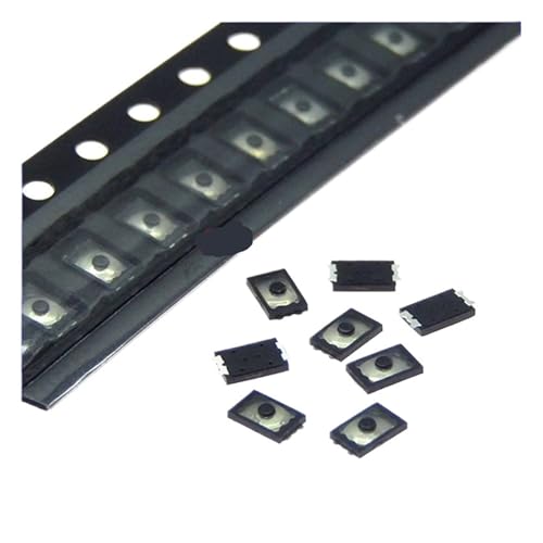 UYCUODLUY 20/50/100pcs 2x3x0.6 U Tactile Push Button Switch Tact 4 Pin Switch SMD Thin Thin Film Key Light Touch Switch(100PCS) von UYCUODLUY
