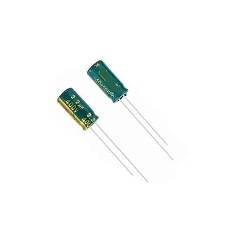 UYCUODLUY 20PCS 400V2.2UF 6x12mm 6 * 12mm high Frequency Low Resistance Power Motherboard Long Life electrolytic capacitors von UYCUODLUY