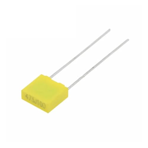 UYCUODLUY 20PCS Correction Capacitor 47NF 473J 100V 5mm Polypropylene Film Capacitor von UYCUODLUY