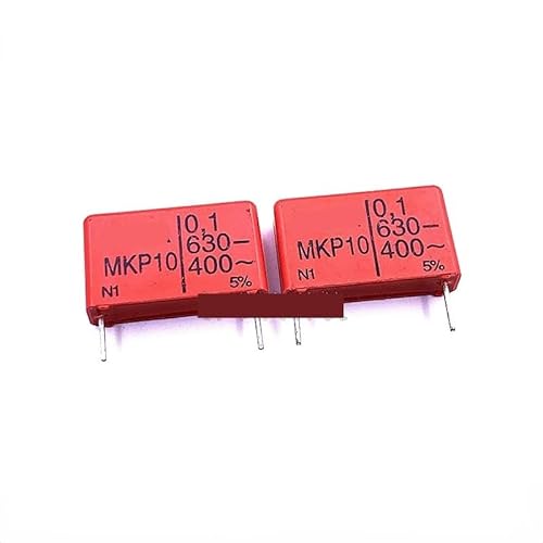 UYCUODLUY 2pcs Film Capacitor 630V 104 0.1UF 630V 100nF 104J 5% MKP10 Pitch 22.5mm UYCUODLUY 2pcs Film Capacitor 630V 104 0.1UF 630V 100nF 104J 5% MKP10 Pitch 22.5mm von UYCUODLUY