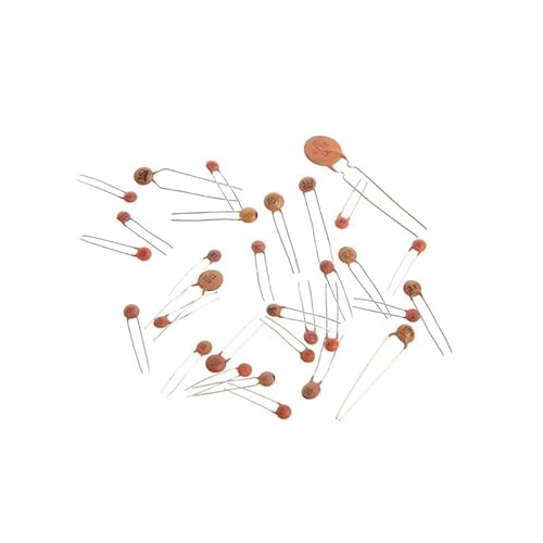 UYCUODLUY 300 Pcs 2PF-0.1UF 30 Values Ceramic Capacitor Assorted Kit von UYCUODLUY