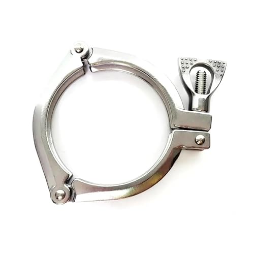 UYCUODLUY 4" Tri Clamp 304 Stainless Steel Threee Section Fitting 119mm Ferrule OD Fit 102mm Pipe OD for Homebrew Beer UYCUODLUY 4" Tri Clamp 304 Stainless Steel Threee Section Fitting 119mm Ferrule OD Fit 102mm Pipe OD for Homebrew Beer von UYCUODLUY