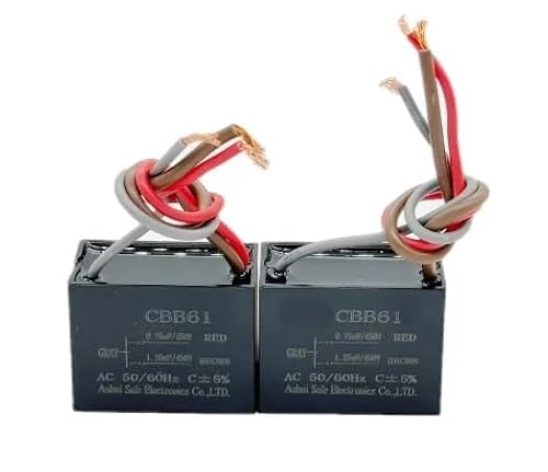 UYCUODLUY 5PCS Fan Ceiling Fan Light Speed Control Electronic Starter Starting Capacitor CBB61 0.75UF+1.25UF 450V Three Wire UYCUODLUY 5PCS Fan Ceiling Fan Light Speed Control Electronic Starter Starting Capacitor CBB61 0.75UF+1.25UF 450V Three Wire von UYCUODLUY