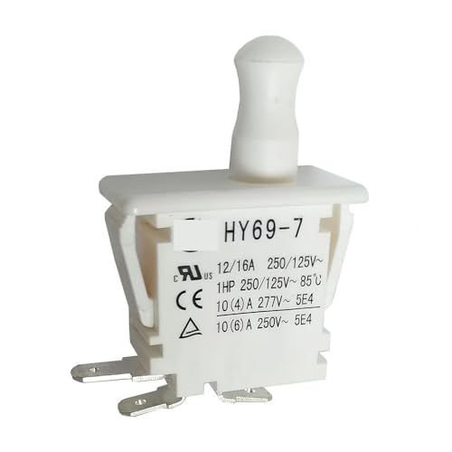 UYCUODLUY HY69-7 Pushbutton Switch for Power Tools 3Pins 125/250V UYCUODLUY HY69-7 Pushbutton Switch for Power Tools 3Pins 125/250V von UYCUODLUY